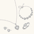Heart Symphony Moissanite Set | P'Vatore