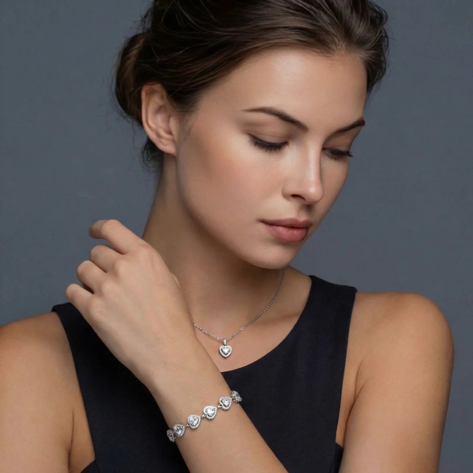 Heart Symphony Moissanite Set | P'Vatore
