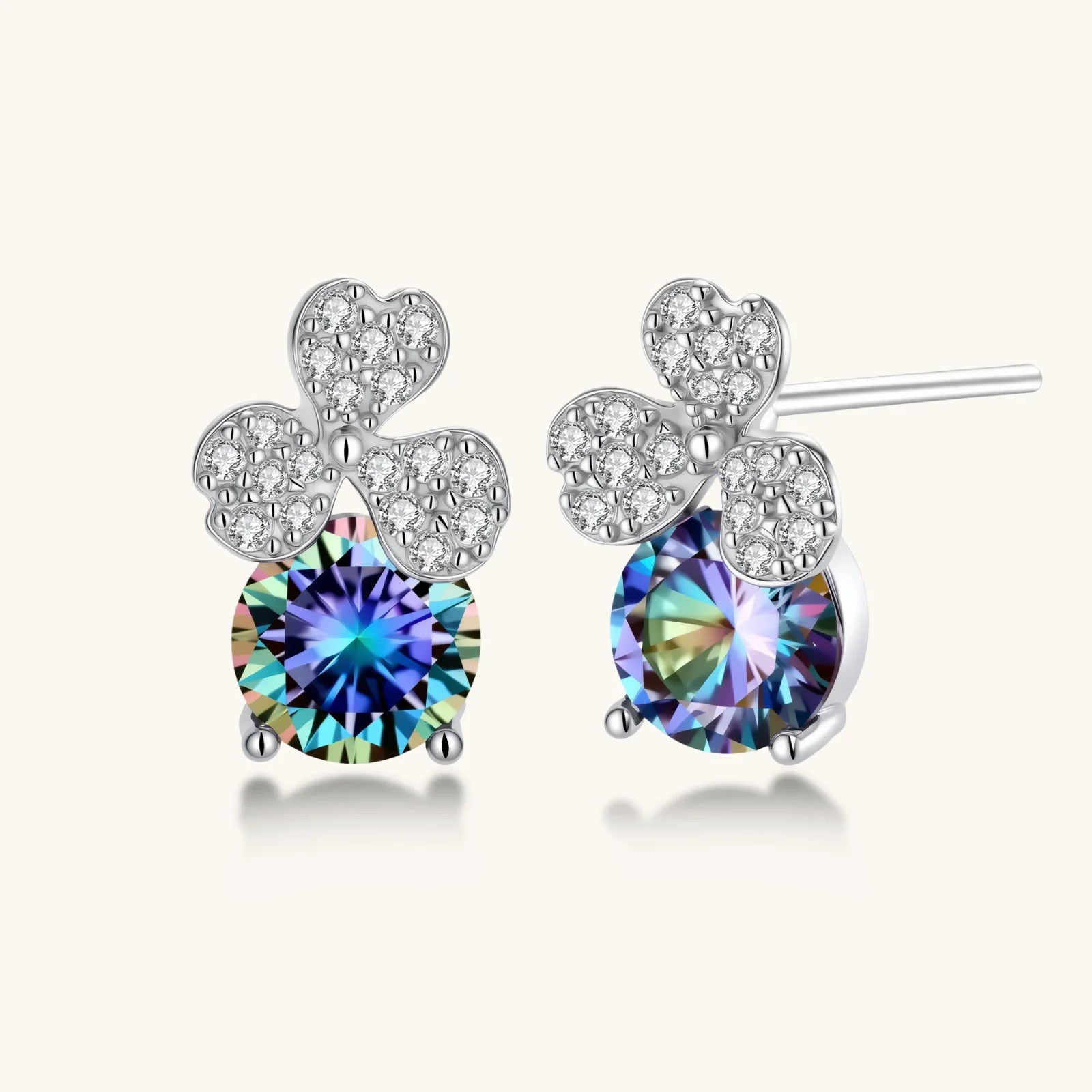 Lucky Clover Moissanite Set | P'Vatore