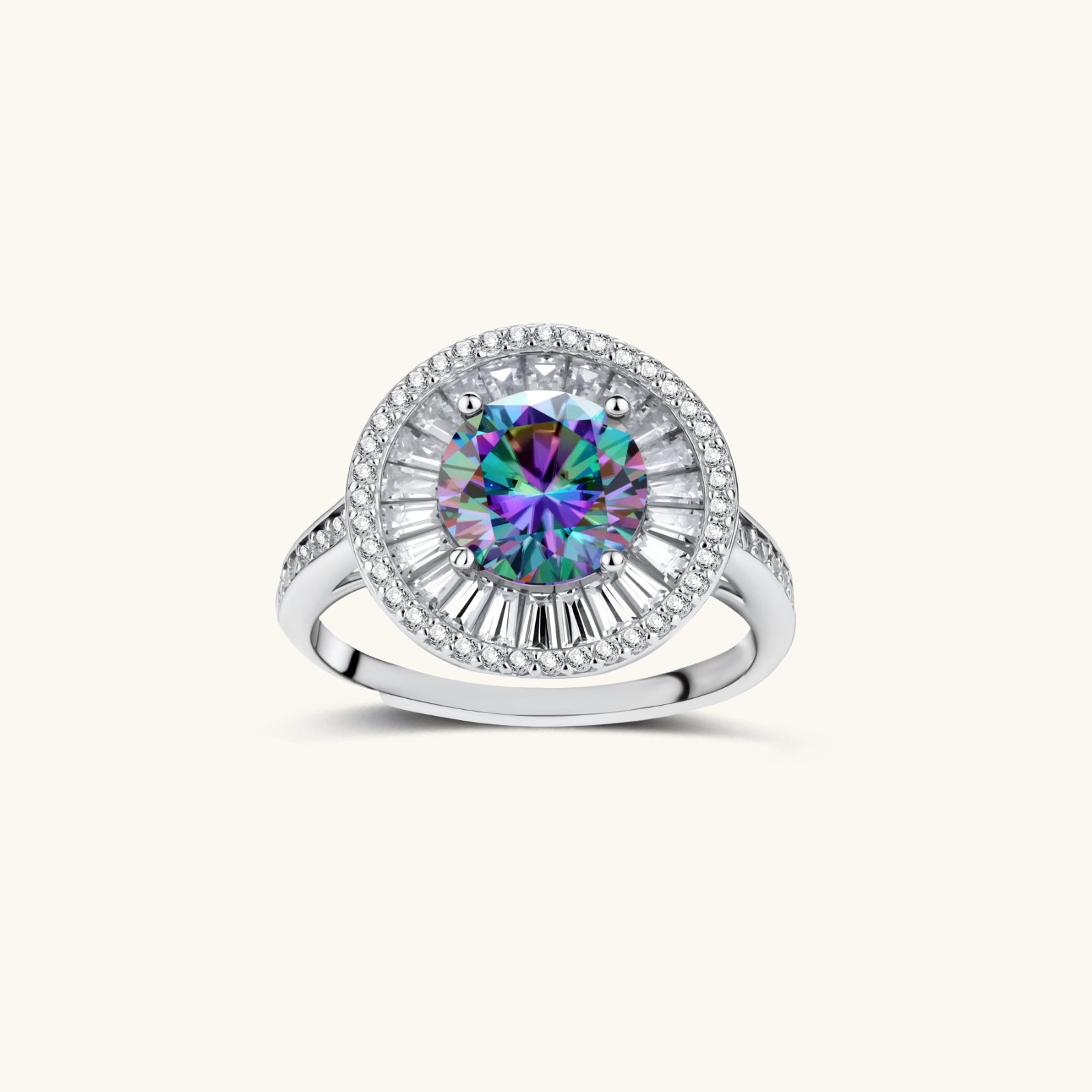 Starlight Halo Ring | P'Vatore
