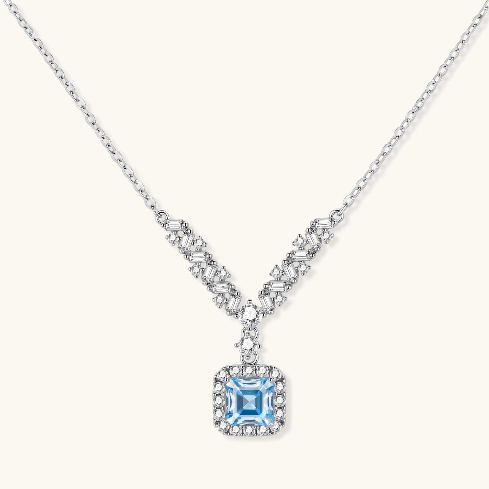 Celestial Arc Moissanite Necklace | P'Vatore