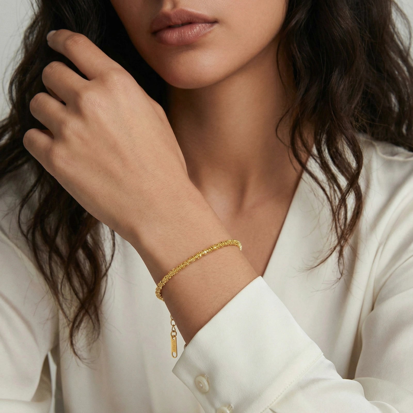 Golden Hour Chain Bracelet | P'Vatore