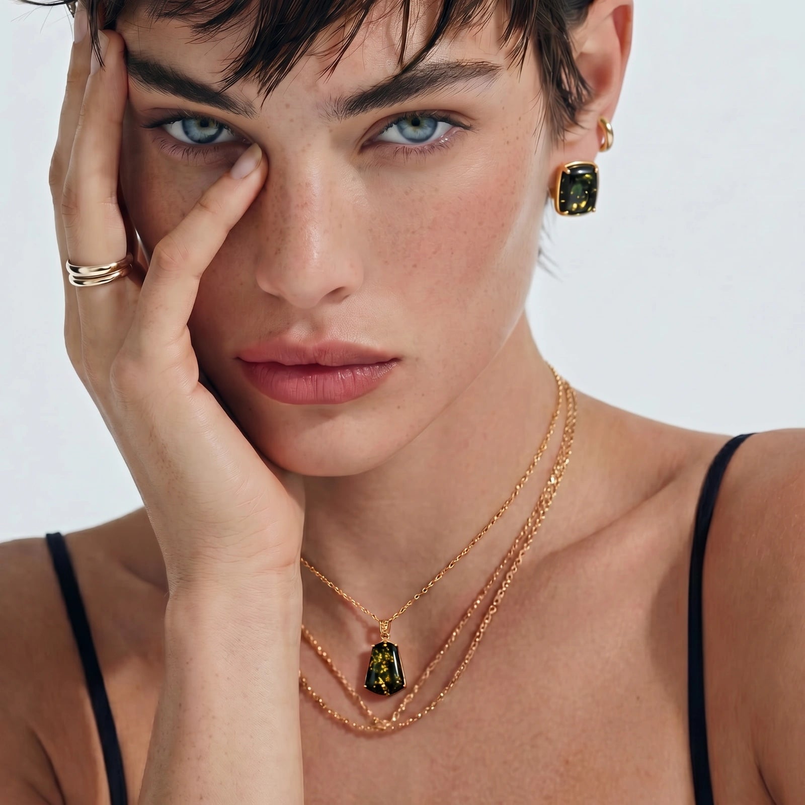Forest Gold Amber Set | P'Vatore