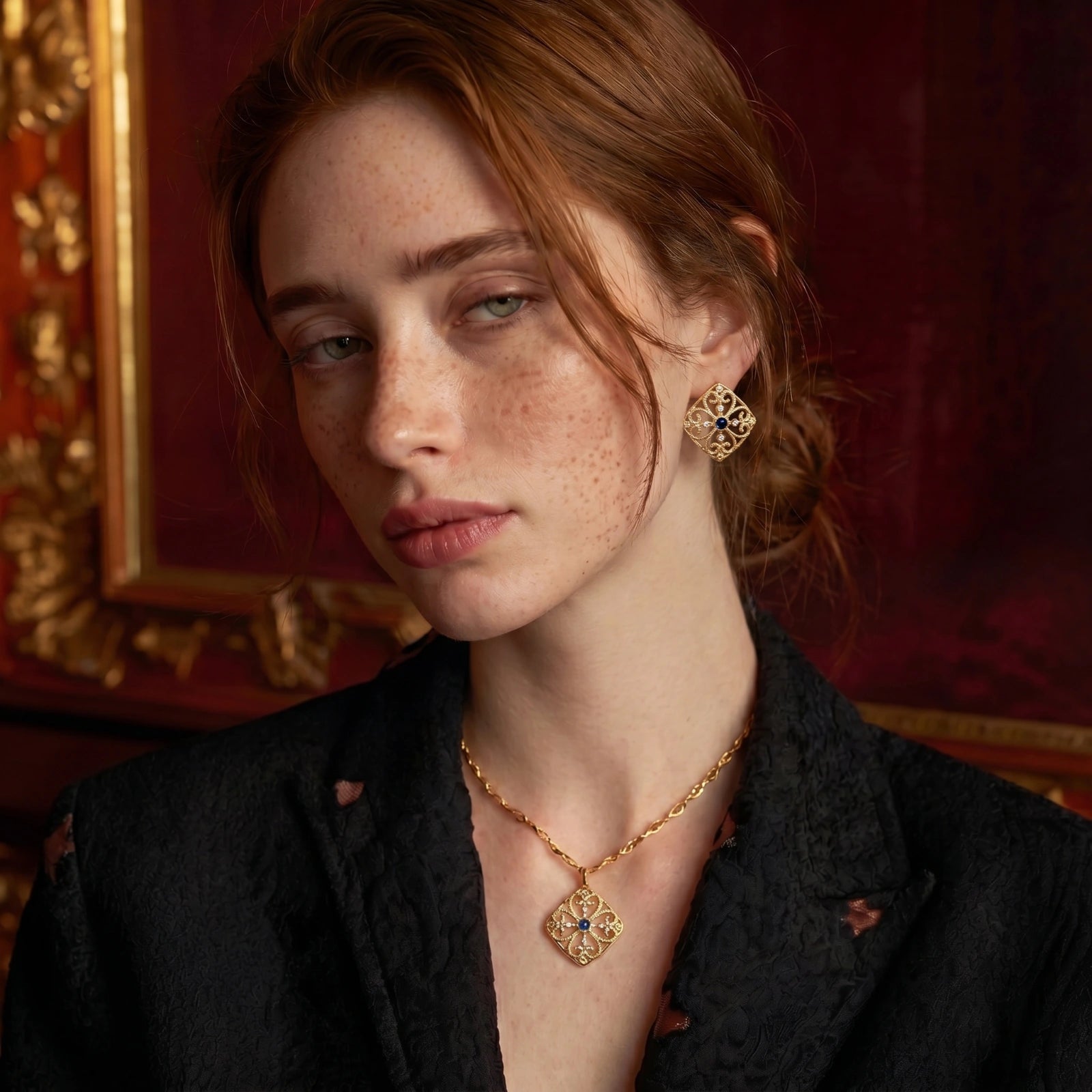 Byzantine Dream Studs | P'Vatore