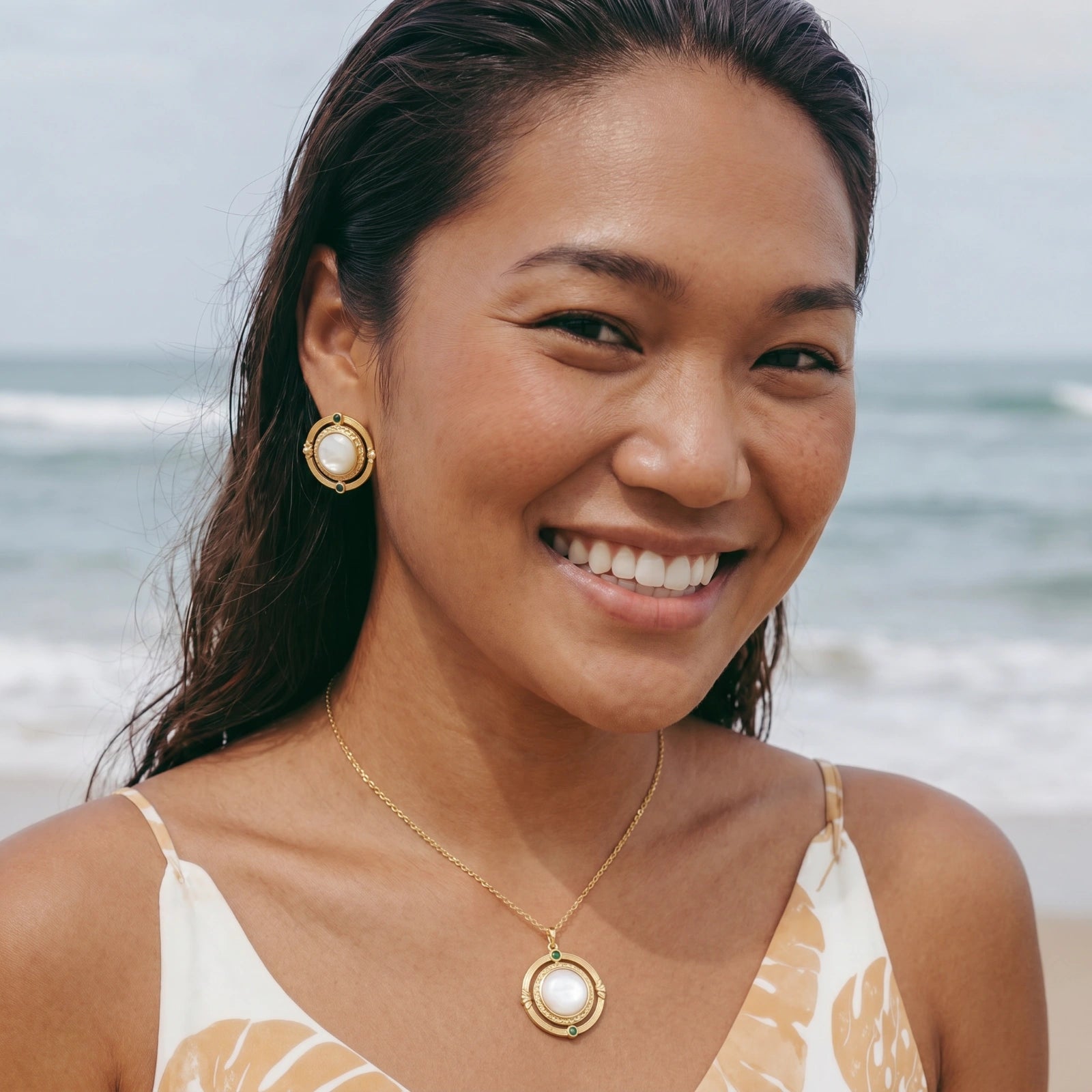 Compass Rose Studs | P'Vatore