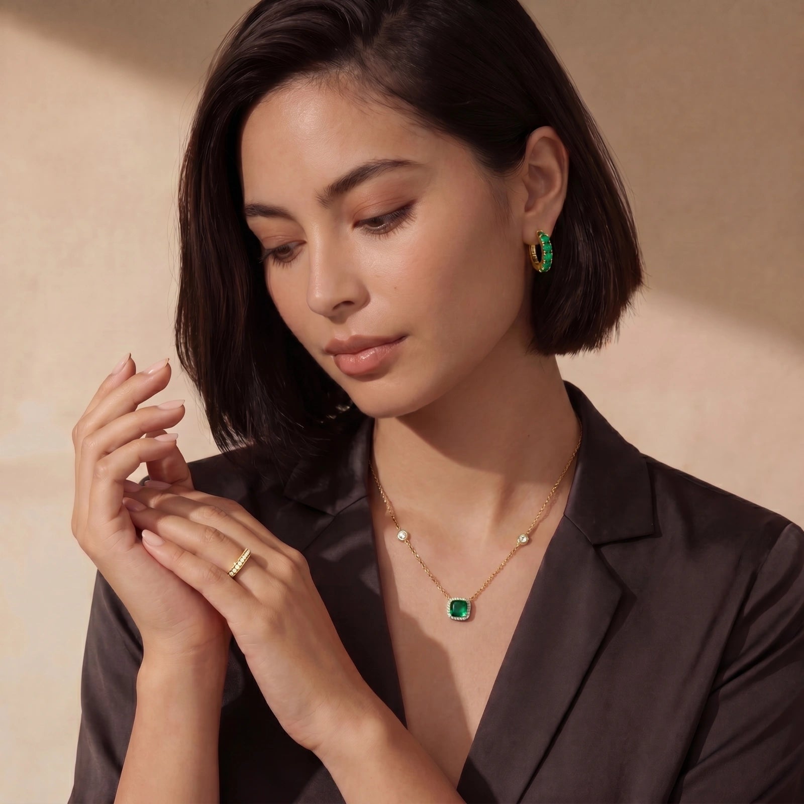 Emerald Dreams Necklace | P'Vatore